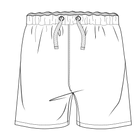 Fashion sewing patterns for LADIES Shorts Football short 7414